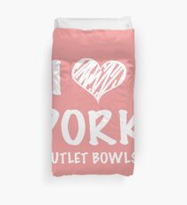 I <3 Pork Cutlet Bowls (Yuri on Ice) Duvet Cover