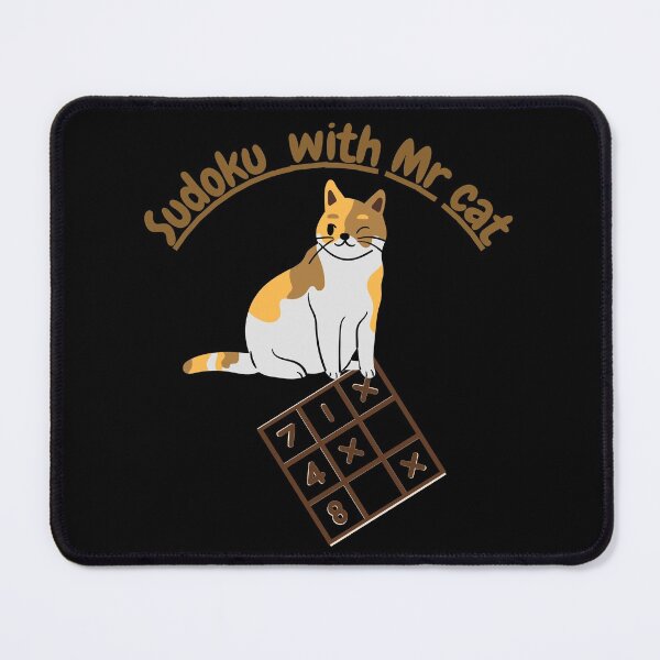 Item preview, Sudoku with Mr cat ,cute cat designed and sold by Everyday_wonder .