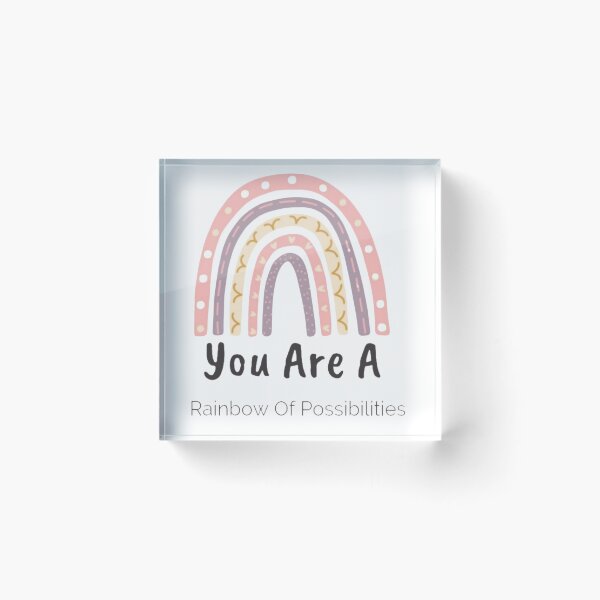 Item preview, You are a rainbow of possibilities T-shirt, Gift for rainbow of possibilities lovers, funny rainbow t-shirt. designed and sold by mHmShop.