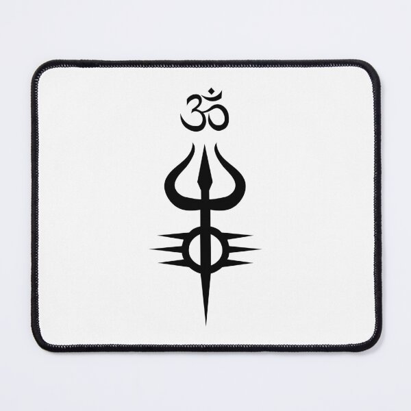 Item preview, Shiva Symbol designed and sold by Gumless.