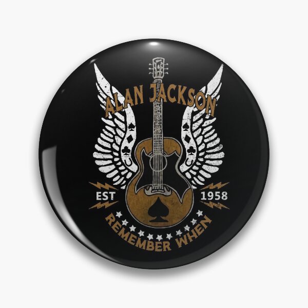 Item preview, Alan Arts Jackson Remember When Est 1958 Guitar Design designed and sold by SaraYong7.