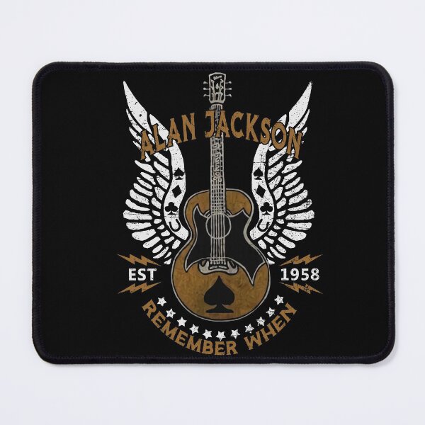Item preview, Alan Arts Jackson Remember When Est 1958 Guitar Design designed and sold by SaraYong7.