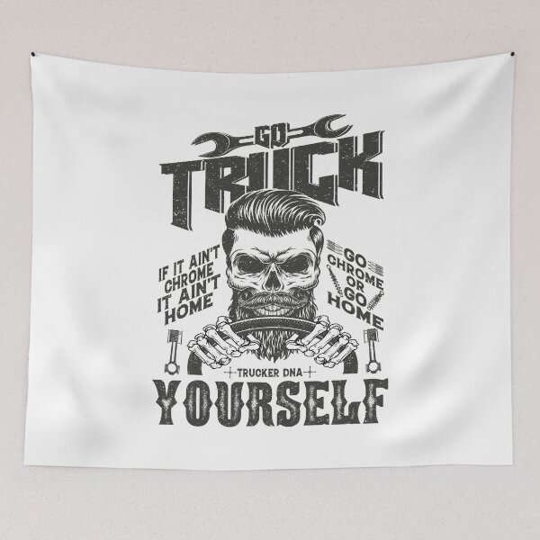Item preview, Go Truck Your Self ,Trucker DNA designed and sold by YAHIA-14.
