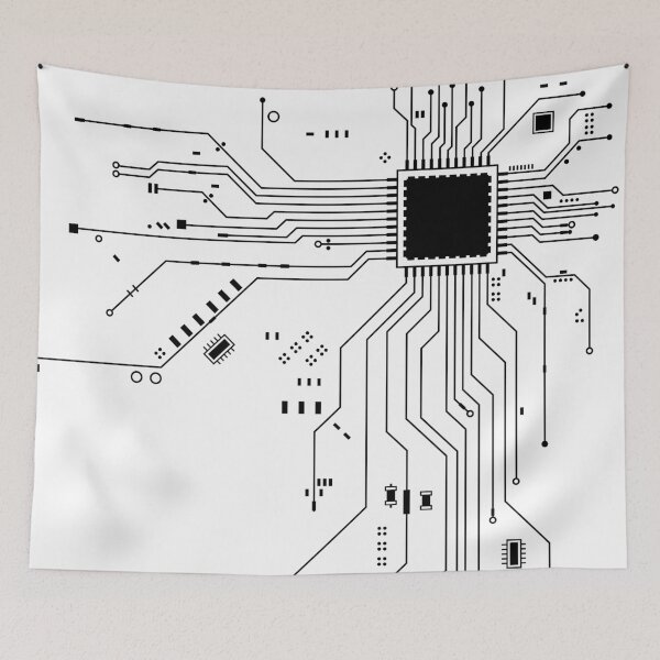 Item preview, CPU Processor Circuit Diagram  designed and sold by Blaacklight.