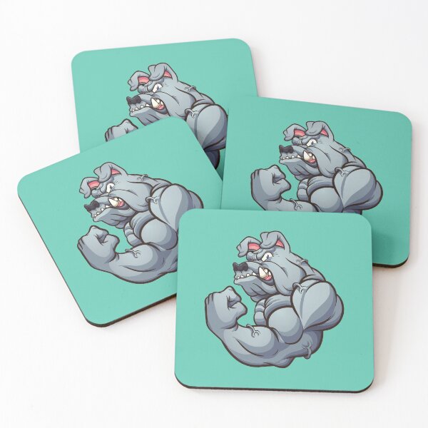 Item preview, Strong Bulldog Mas.cot Scary Horror Movies designed and sold by Jasonstoreasd.
