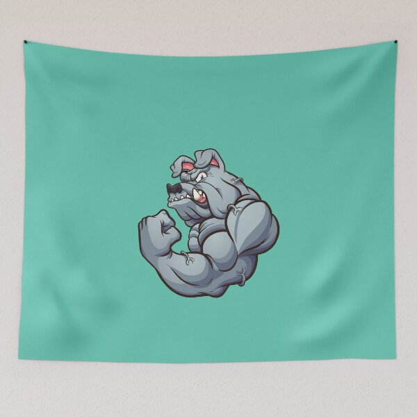 Item preview, Strong Bulldog Mas.cot Scary Horror Movies designed and sold by Jasonstoreasd.