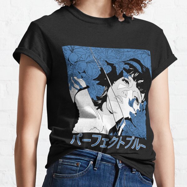 PERFECT BLUE Tシャツ パーフェクトブルー アニメ 90s - Tシャツ