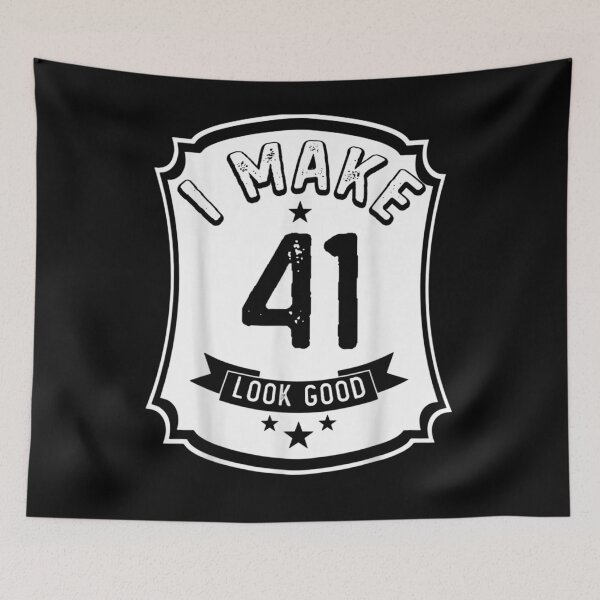 Item preview, I Make 41st Years Old Look Good 41 Birthday Gift  designed and sold by janetconnie8l.