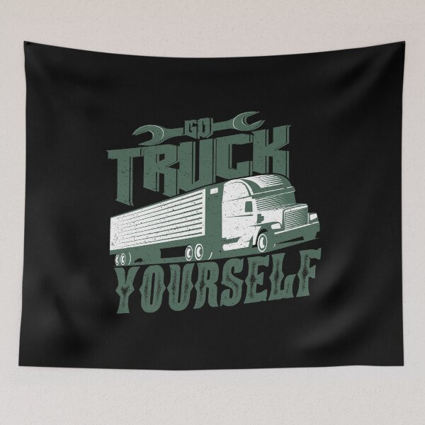 Item preview, Go Truck Your Self ,Trucker DNA designed and sold by YAHIA-14.