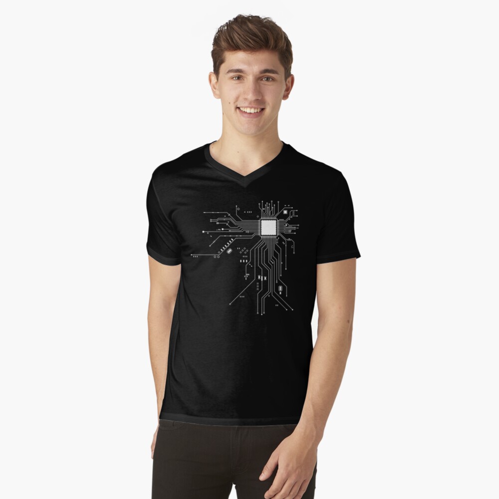 Artikel-Vorschau von T-Shirt mit V-Ausschnitt, designt und verkauft von Blaacklight.