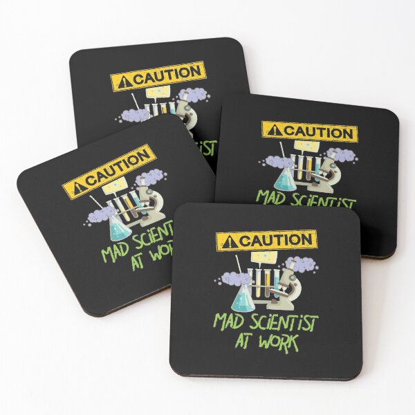 Item preview, Caution Mad Scientist At Work Funny Science Scientist'S designed and sold by herwinv.