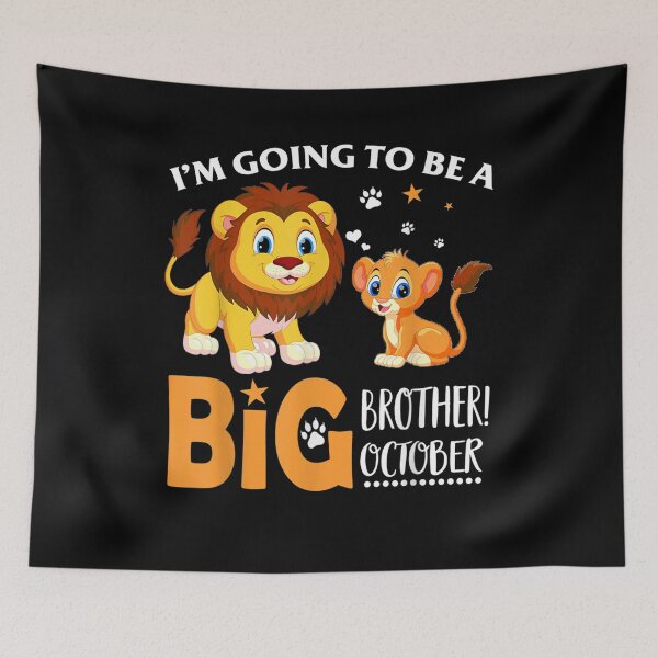 Item preview, New Parents Big Lion Brother In October  designed and sold by janetconnie8l.