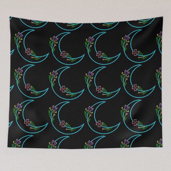 Item preview, Beadwork moon designed and sold by Niibidoon.