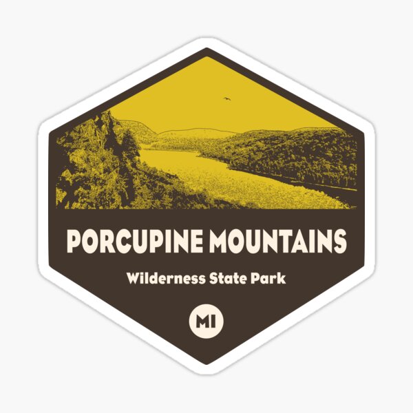 Item preview, Porcupine Mountains Wilderness State Park Michigan designed and sold by Esskay Designs.