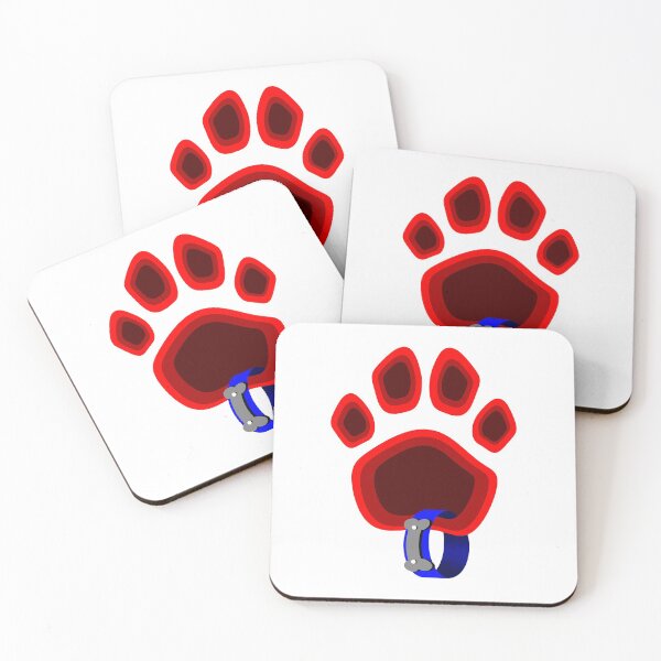 Item preview, Dog footprint with collar designed and sold by KheinJohn.