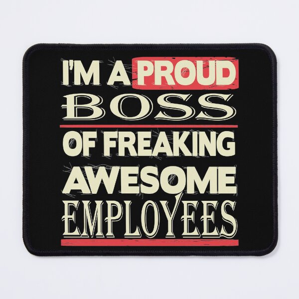 Item preview, I Am A Proud Boss Of Freaking Awesome Employees Vintage Retro designed and sold by HStudioPrints.