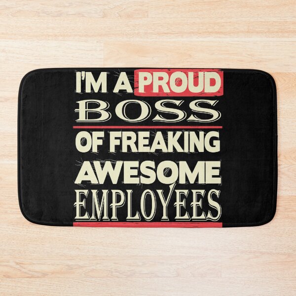 Item preview, I Am A Proud Boss Of Freaking Awesome Employees Vintage Retro   designed and sold by HStudioPrints.