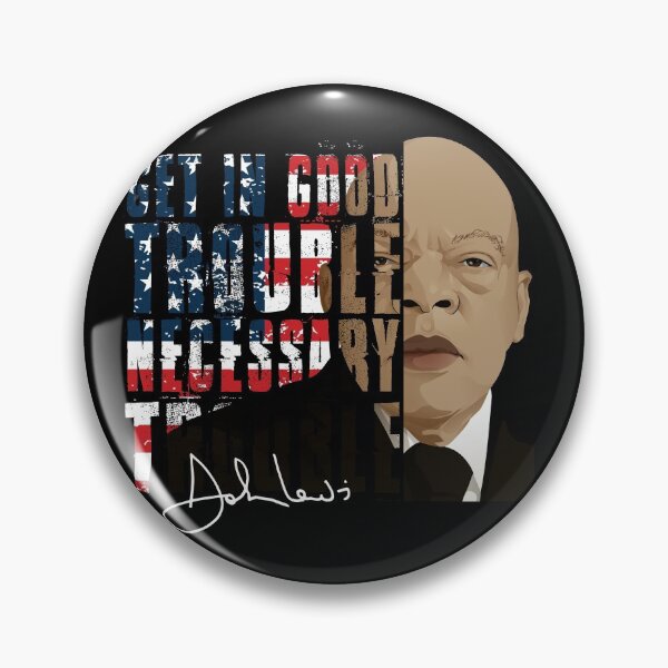 Item preview, John Lewis Get In Good Trouble designed and sold by TeeSwagDesings1.