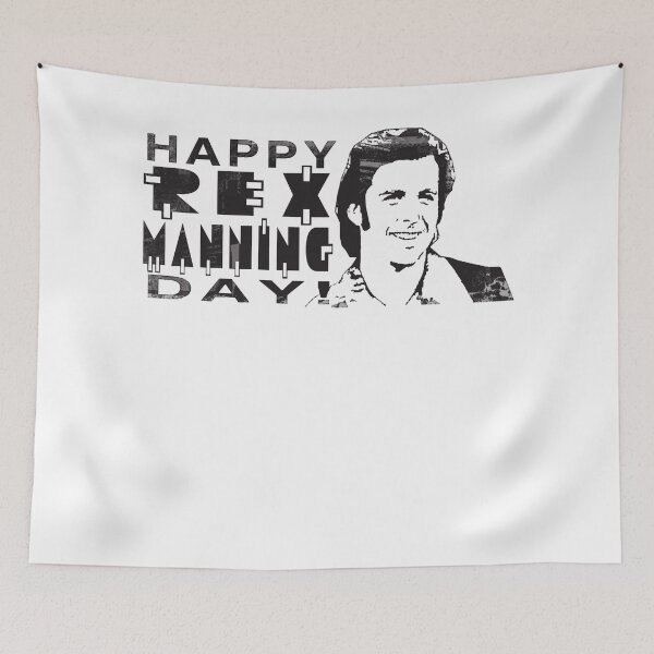 Item preview, Retro Vintage Happy Rex Manning Day  Holiday designed and sold by MorganKohlers.