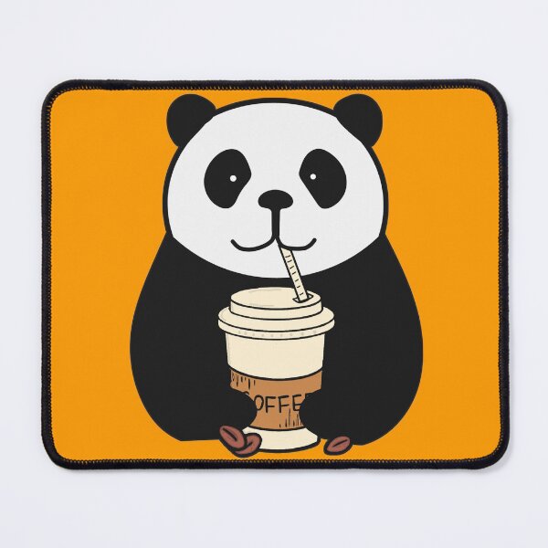 Item preview, Panda Drinks Coffee designed and sold by Artbysaeme.