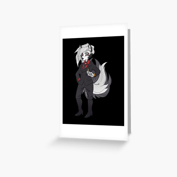 Helluva Boss Loona Greeting Card For Sale By Lakemacquarie Redbubble