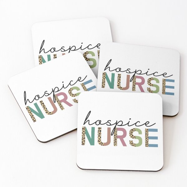Item preview, Hospice Nurse Cheetah print typography | Hospice Nursing | Registered nurse  designed and sold by Violet Treasures.