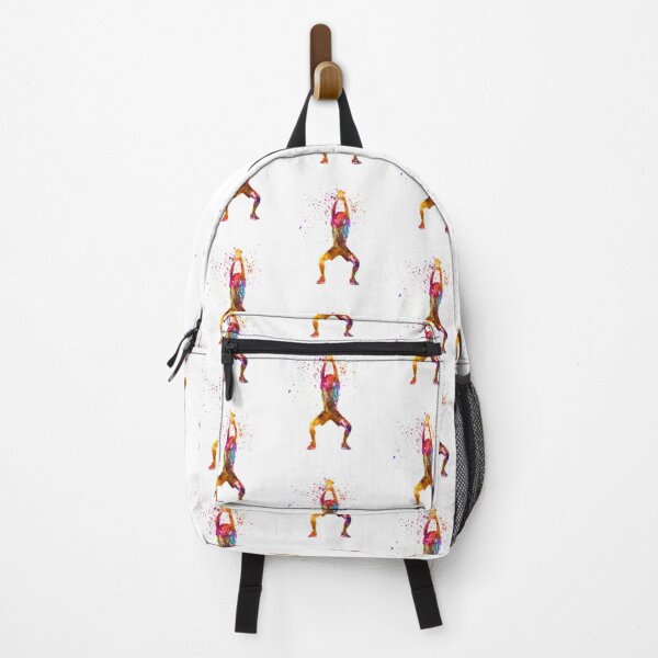 Item preview, Young man practices fitness in watercolor designed and sold by paulrommer.