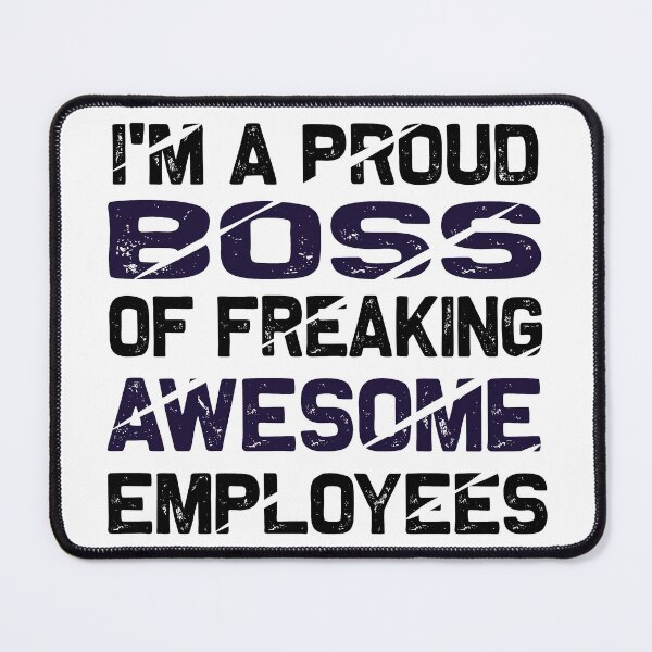Item preview, I Am A Proud Boss Of Freaking Awesome Employees Vintage designed and sold by HStudioPrints.