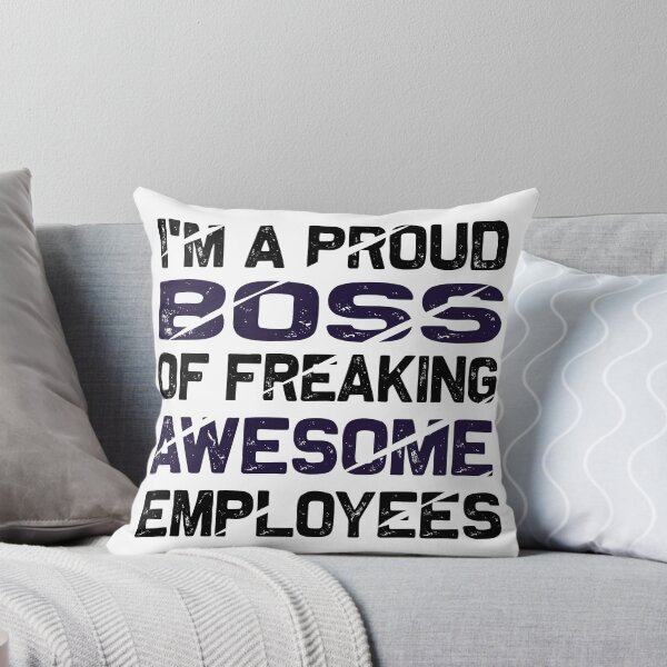Item preview, I Am A Proud Boss Of Freaking Awesome Employees Vintage  designed and sold by HStudioPrints.