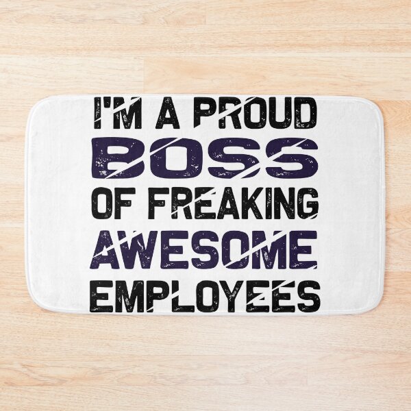 Item preview, I Am A Proud Boss Of Freaking Awesome Employees Vintage  designed and sold by HStudioPrints.