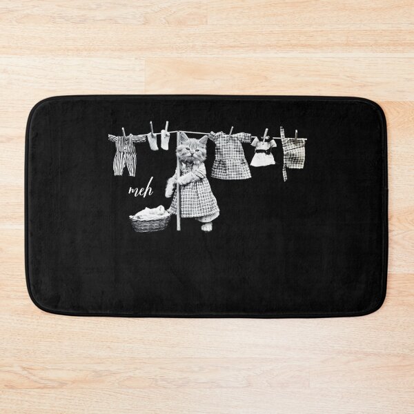Item preview, Meh Cat Laundry  designed and sold by Blakleyshop.