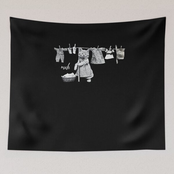 Item preview, Meh Cat Laundry  designed and sold by Blakleyshop.