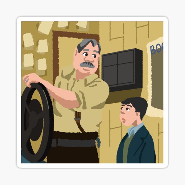 [movie] Cinema Paradiso, 1988 Sticker