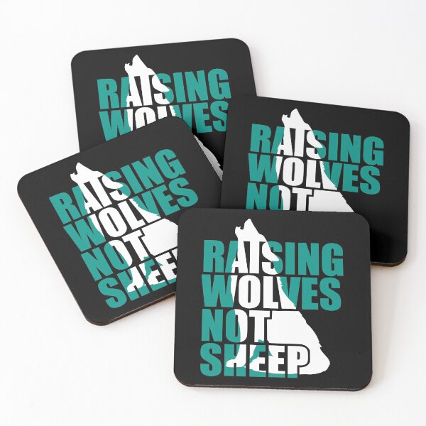 Item preview, Raising Wolves Not Sheep designed and sold by Your Favorite Shop.