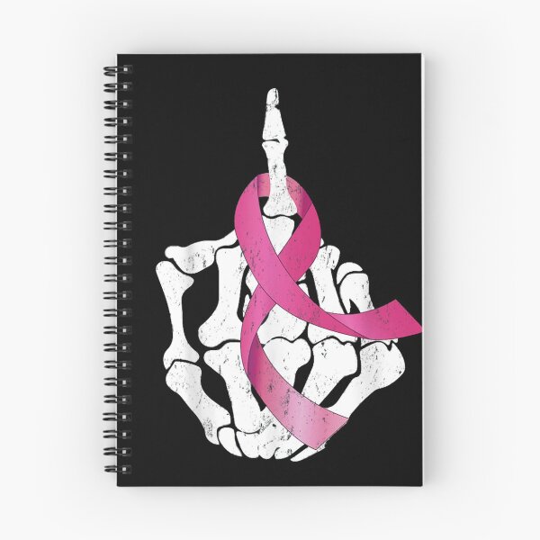 Item preview, Skeleton Hand Fuck Pink Funny Breast Cancer Awareness designed and sold by ghazalish.
