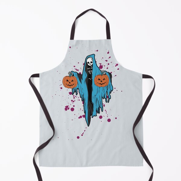 Item preview, fall monogram halloween women funny Scary White Sheet Ghost Pumpkin Spice Gift Idea designed and sold by catchyology.