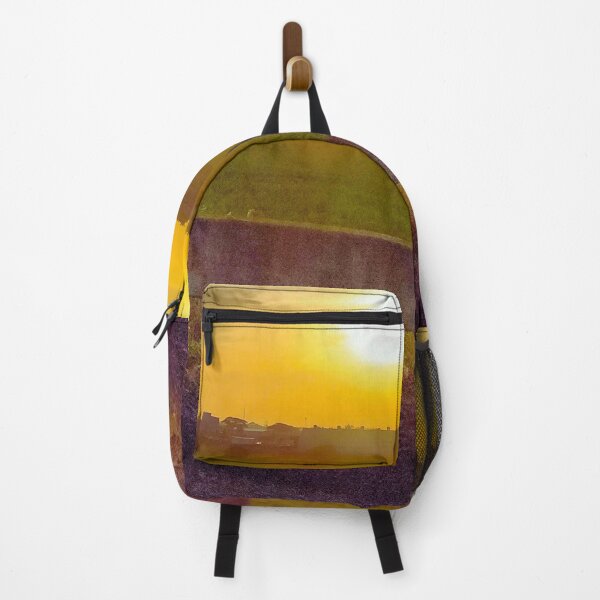 Item preview, Sunset by the Road: Rice fields, Clouds and the Sun designed and sold by OutofFocusShop.