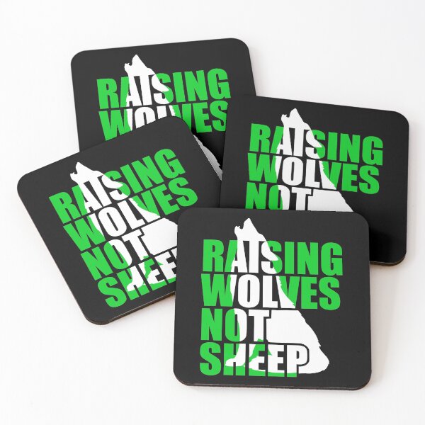 Item preview, Raising Wolves Not Sheep designed and sold by Your Favorite Shop.