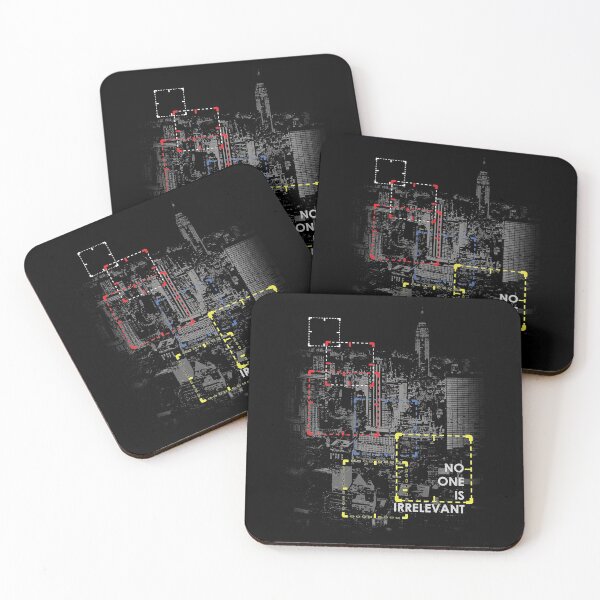 Item preview, Person Of Interest Movie Root Shaw Mashup Tracing Line Infinite P.O.I. - No One Is Irrelevant Gift For  designed and sold by PersonofIntere.