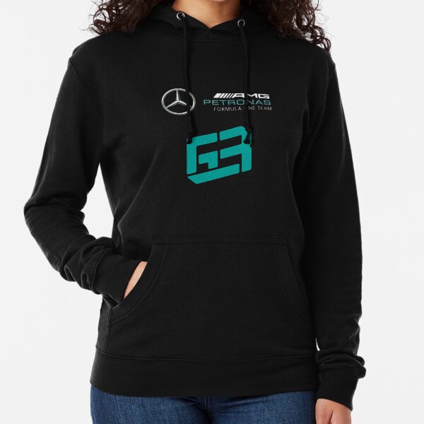 George Russell Mercedes F1 Leichter Hoodie