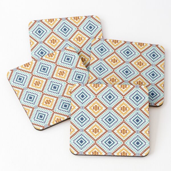 Item preview, colorful ethnic geometric pattern designed and sold by GeomePattern.