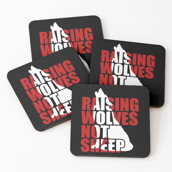 Item preview, Raising Wolves Not Sheep designed and sold by Your Favorite Shop.