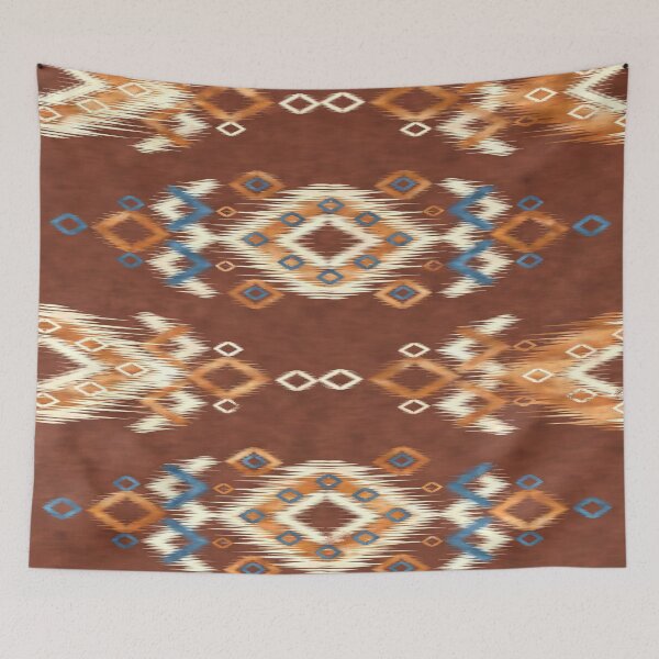 Item preview, Retro Bohemian Lozenges Folk Pattern designed and sold by Octavia Soldani.