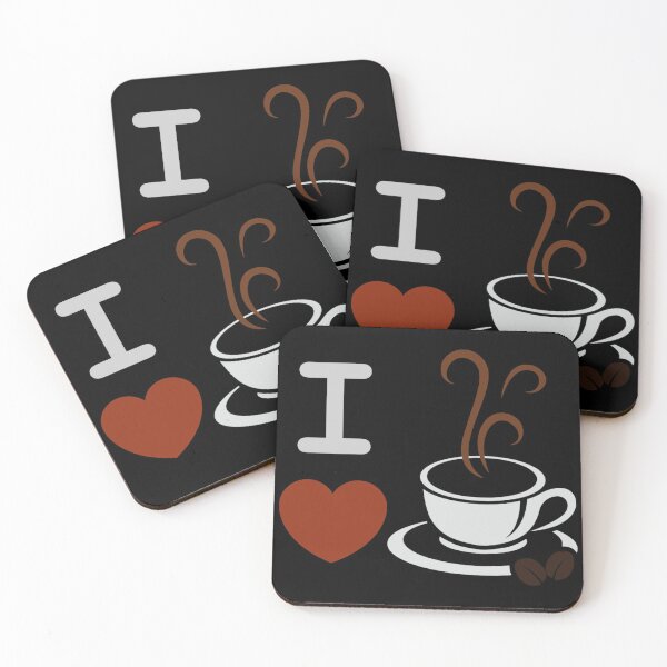Item preview, I love coffee designed and sold by pnkpopcorn.