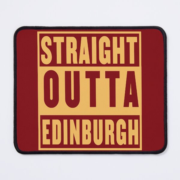 Item preview, straight outta edinburgh claret designed and sold by fooleproof.