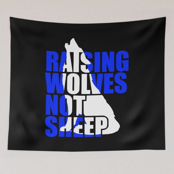 Item preview, Copy of Raising Wolves Not Sheep designed and sold by Your Favorite Shop.