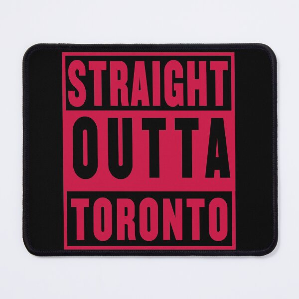 Item preview, straight outta toronto - raptors black designed and sold by fooleproof.