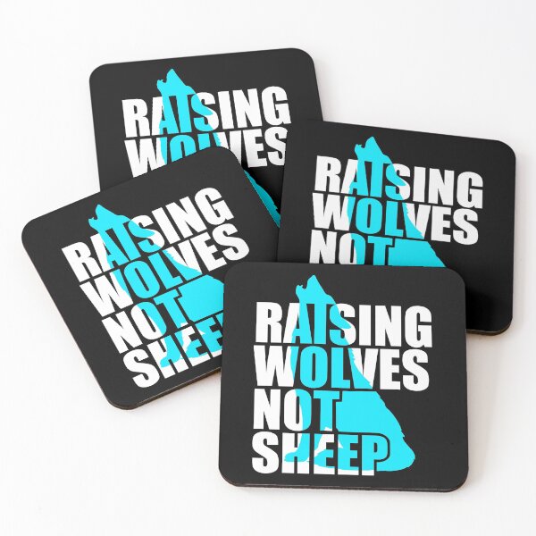 Item preview, Raising Wolves Not Sheep designed and sold by Your Favorite Shop.