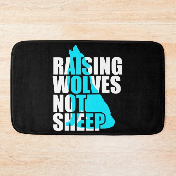 Item preview, Raising Wolves Not Sheep designed and sold by Your Favorite Shop.