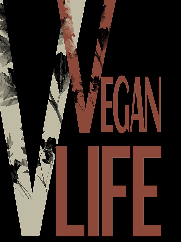 "Vegan life World Vegan Day Vegan Month" Poster for Sale by